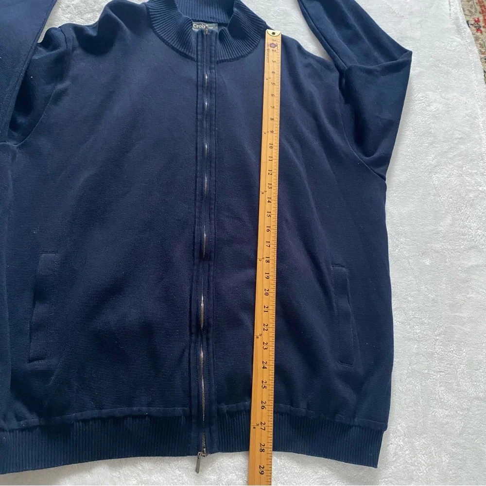 ST.Croix Men’s Blue Zip-up Cardigan XXL
